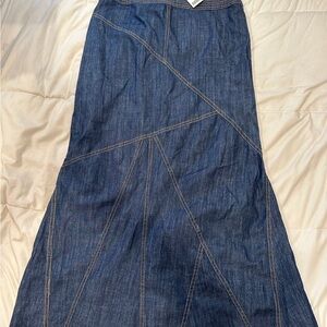 Urban Outfitters Blue Maxi Skirt